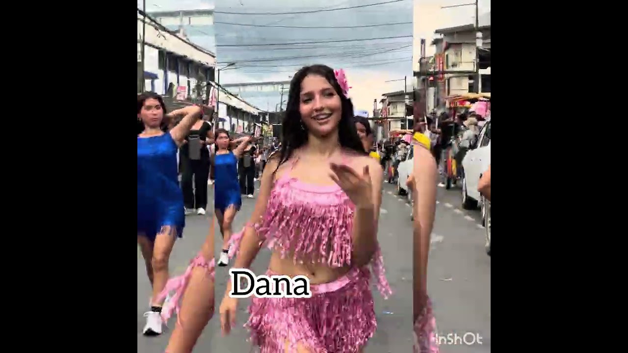 ❤️Dana,’s besito is insane ❤️✔️#bailebass #desfile #bastoneras #carnaval #dance 