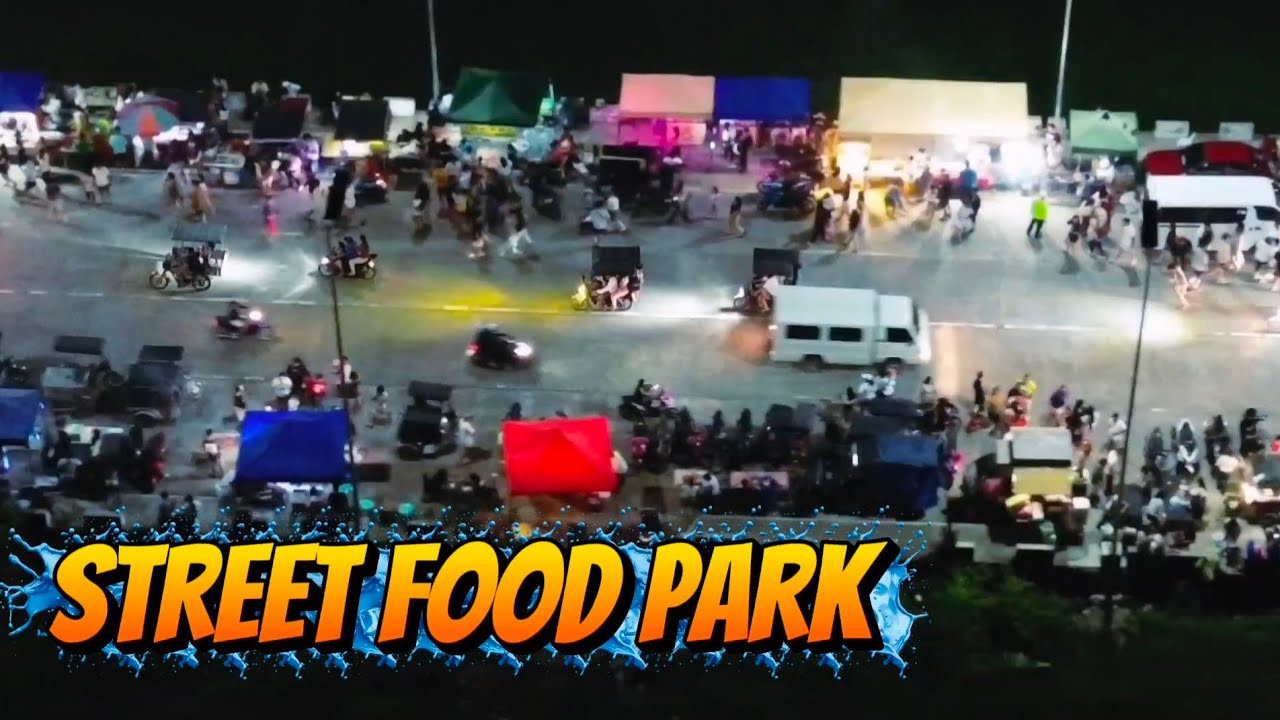 Street Food Park in San Miguel Bypass Road | Walk Tour 