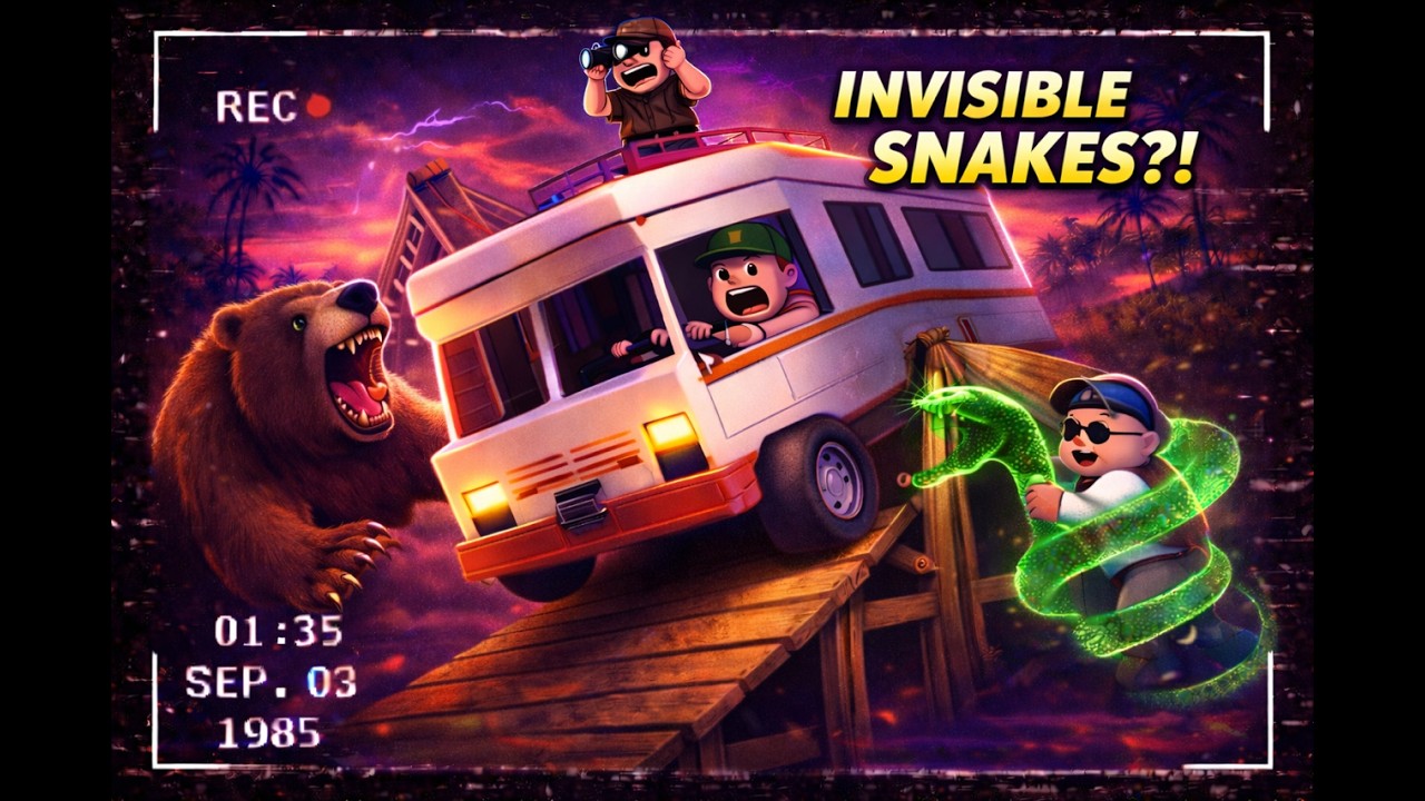 RV There Yet? Bears, Invisible Snakes & Massive Ramps