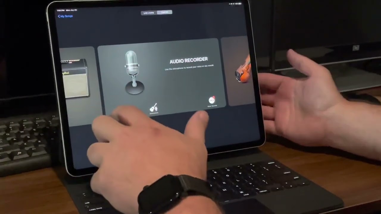 Recording Drums With Focusrite iPad Pro And Garage Band Part 3 of 7