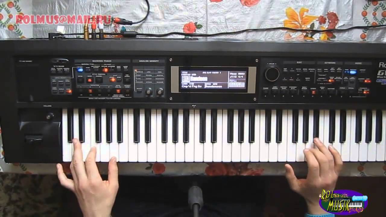 Roland GW-8. Колекція стилів. Частина 3 (List of styles Part 3)
