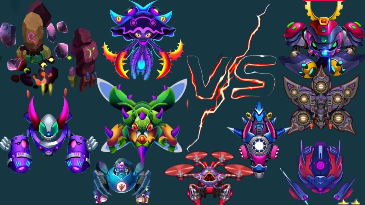 SPACE HUNTER  VS SPACE INVADER  ATTACK  | ALL BOSSES FIGHT | FROOTO GAMING