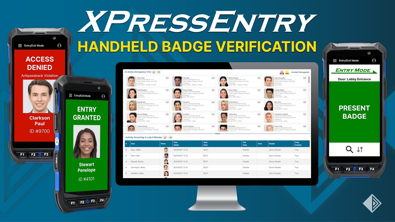 XPressEntry — Handheld Badge Verification 2025