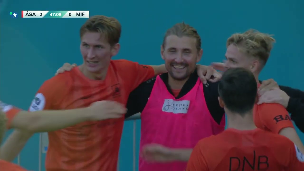 Åsane 5 - 0 Mjøndalen - Høydepunkter