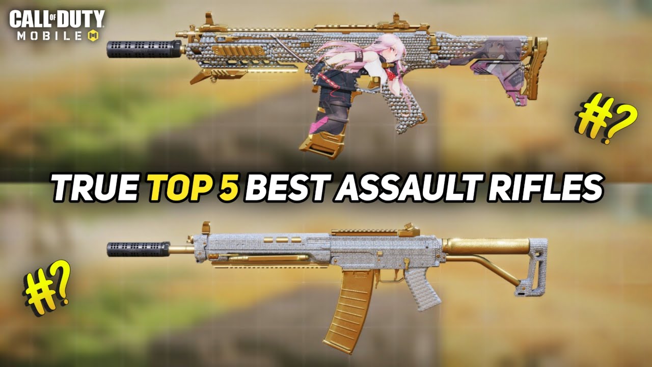 Top 5 best Assault Rifles in Cod Mobile Season 8 #codm