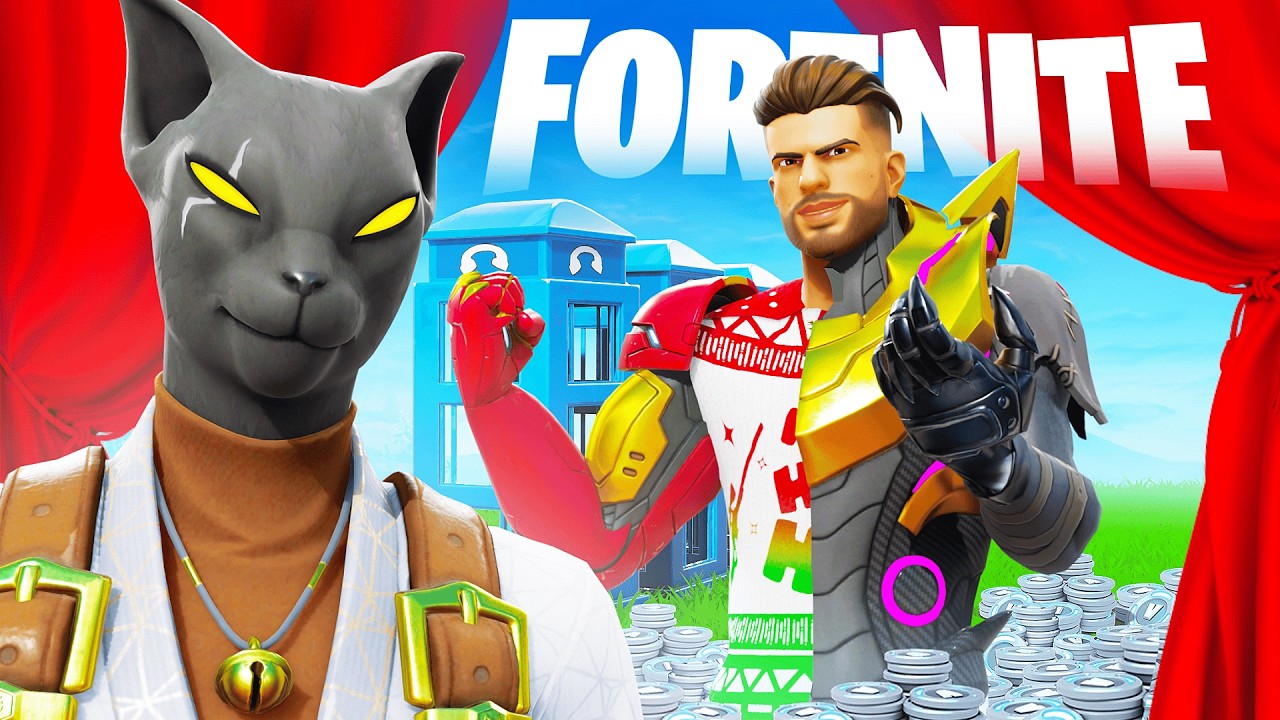 Я провела показ мод на 35 000 V-Bucks с участием представителей Форт-Премфнера и других!