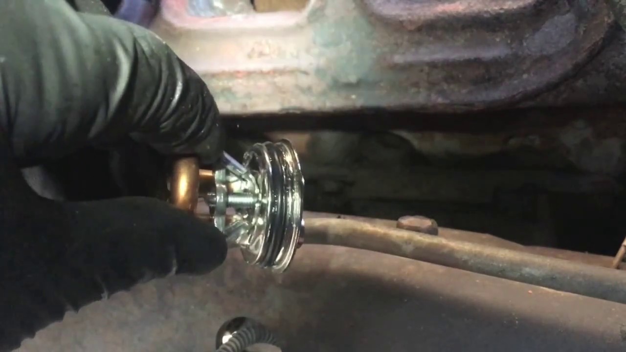Installing a block heater- 97 F250