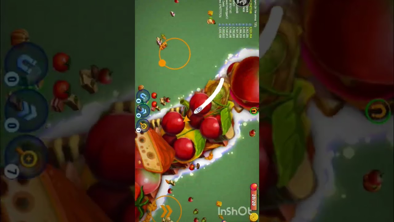 वर्म्स  जॉन ओ menu  mod ⚡🐍#youtubelong #viralvideo snake games sabala game