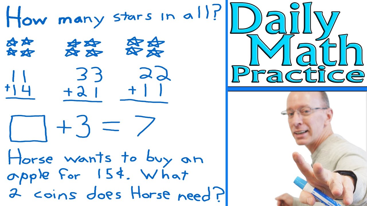 Daily Math Practice - Lesson #3 | 2nd Grade | Class 2 Maths ⭐