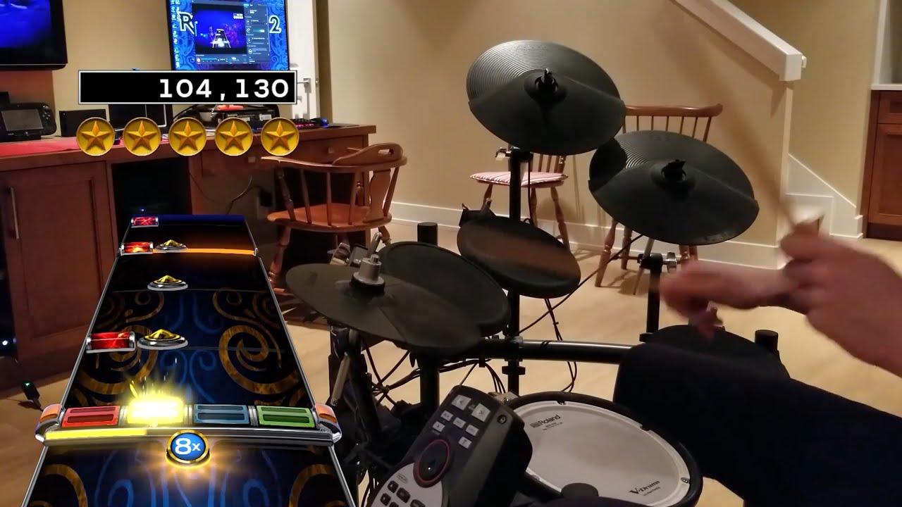 Can't Feel My Face by The Weeknd | Rock Band 4 Pro Drums 100% FC