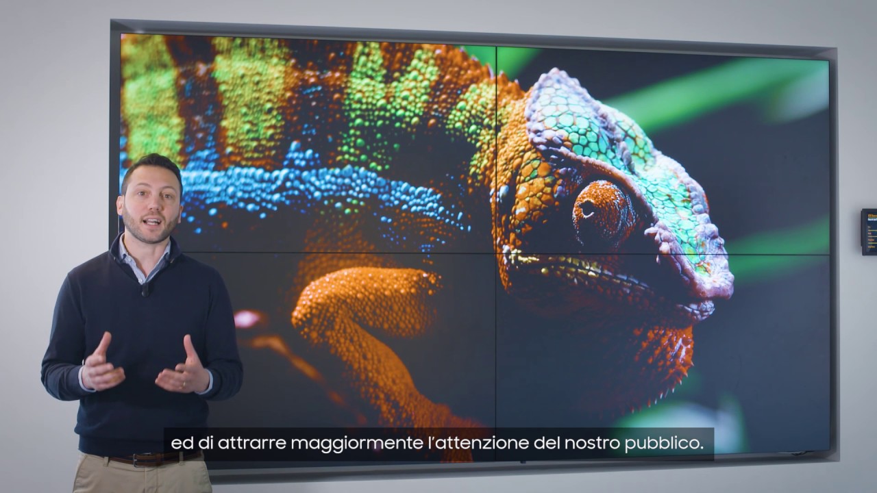 SOLUZIONI SMART SIGNAGE: VIDEOWALL