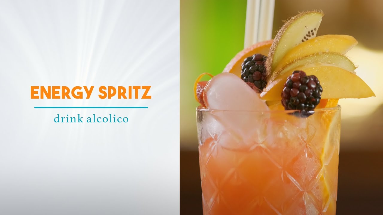 Energy Spritz con Spremuta di Arancia Rossa - Oranfrizer Juice
