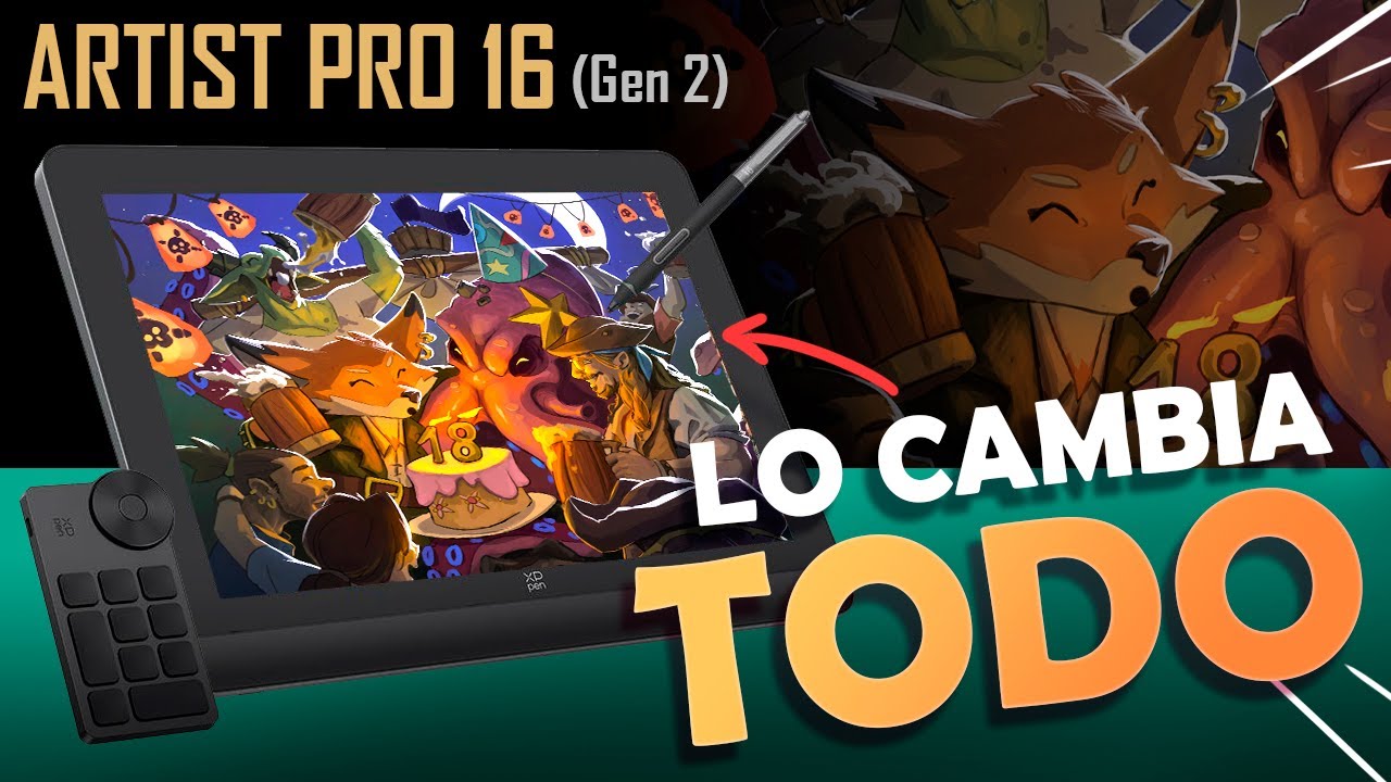 La TABLETA que lo está PETANDO - La nueva ARTIST Pro 16 (Gen 2) de Xppen