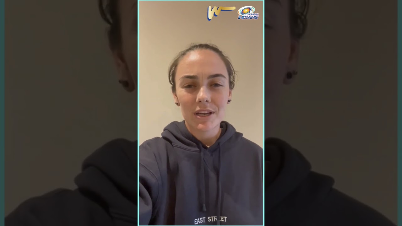 Heather Graham joins Mumbai Indians Family 💙 