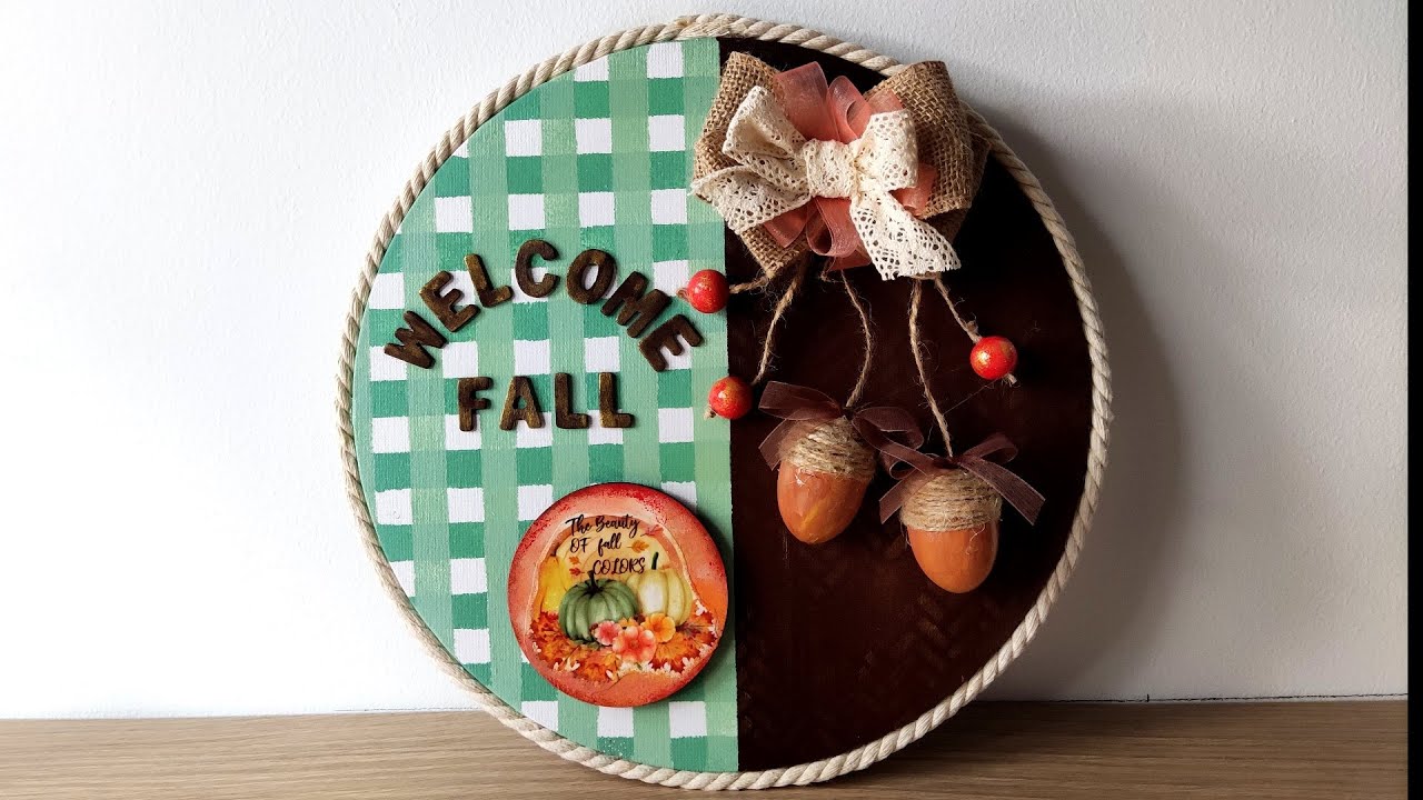 DIY fall, decora conmigo en otoño