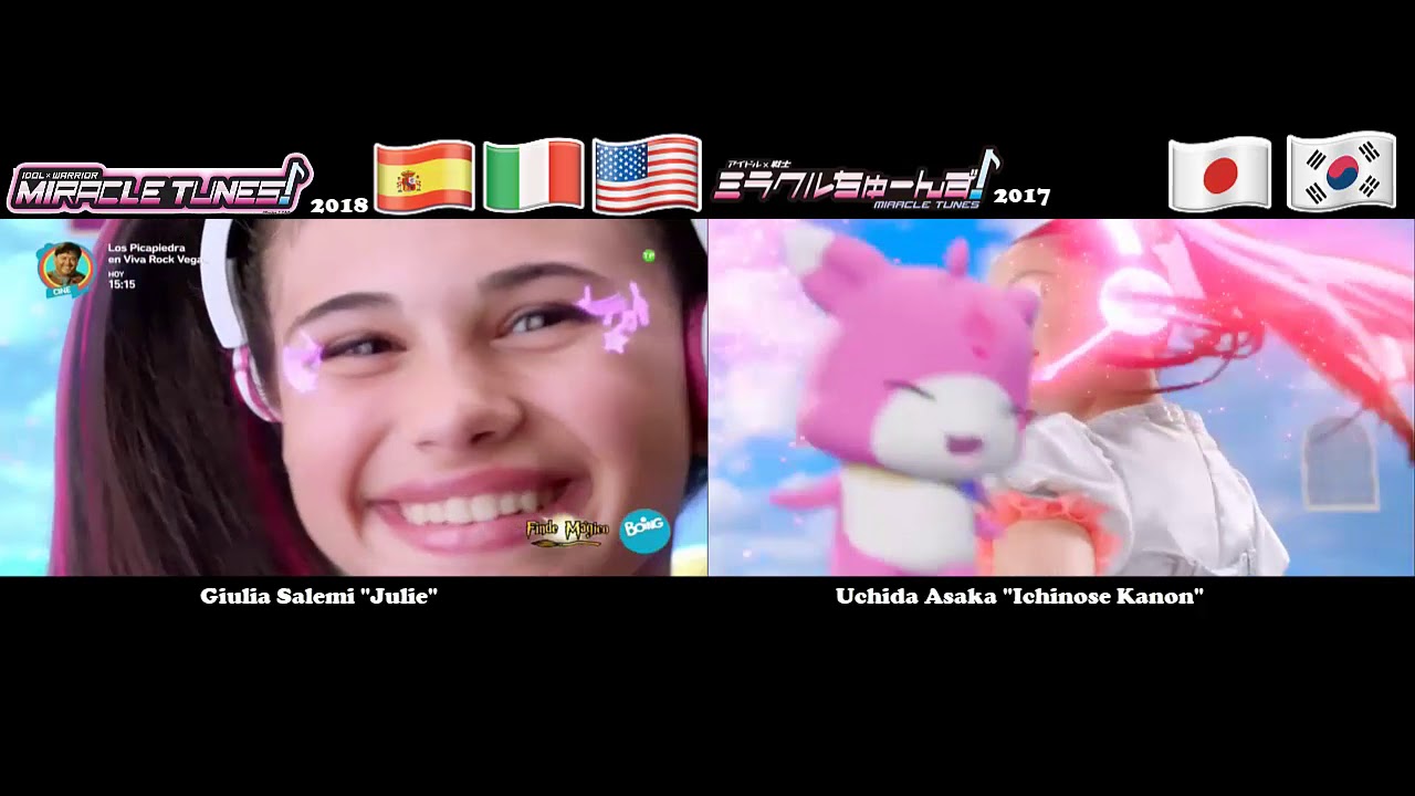 Miracle Tunes (Italian) VS Miracle Tunes (Original) COMPARATION | l Linkle
