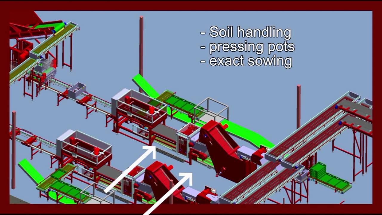 Soil blocking line PP22 - Jongerius Houten