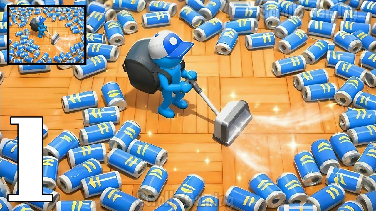 Clean All 3D - Gameplay Walkthrough Part 1 - Dirty to Super Clean (Android, iOS)