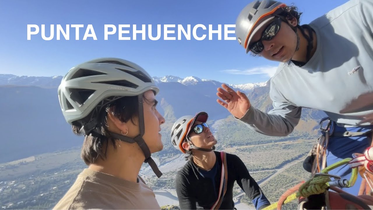 Punta Pehuenche, Armerillo - Escalada tradicional en la Regi&oacute;n del Maule.
