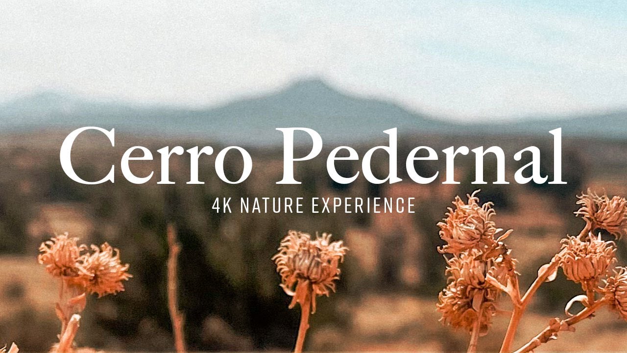 Cerro Pedernal in Abiquiu, New Mexico 4K | Nature Relaxation Experience