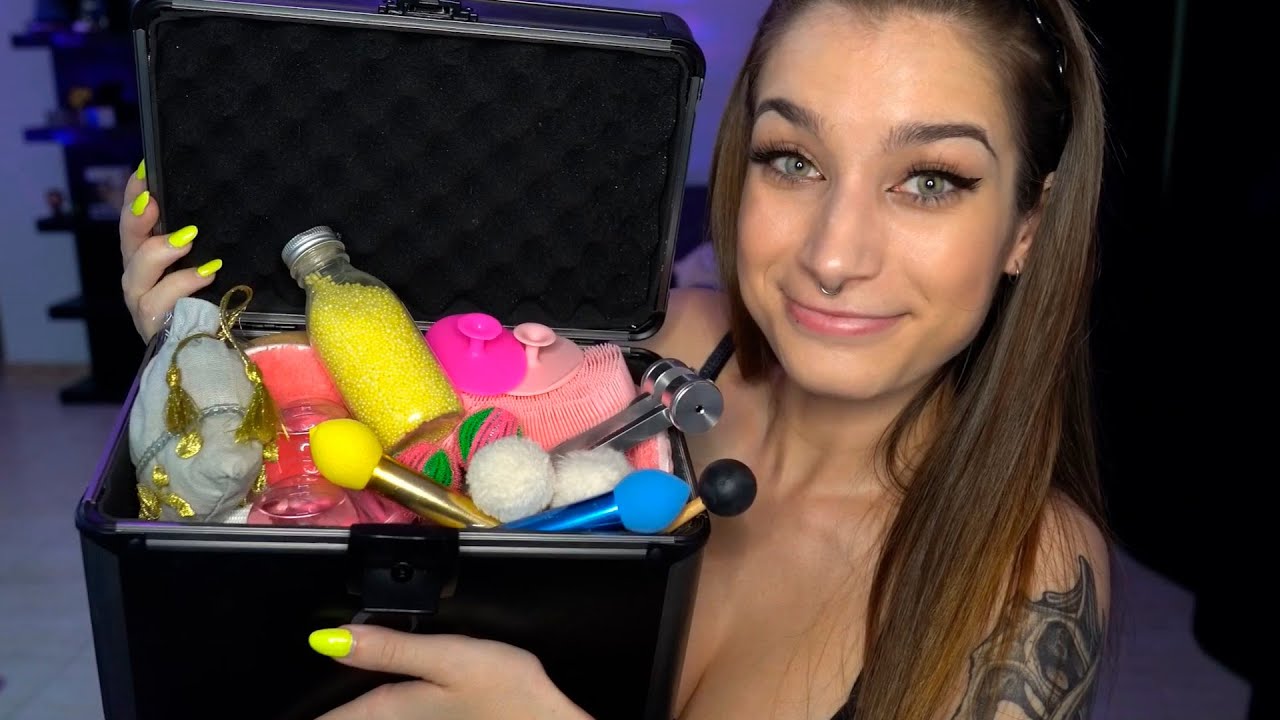 ASMR Para dormir profundamente | Mis mejores sonidos + susurros💤