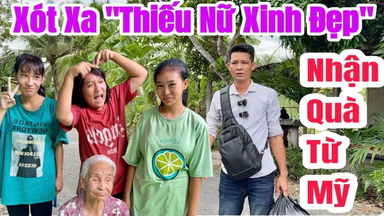 Điều Bất Ngờ Tam Thiếu Nữ làm điều này khi nhận được Quà Từ Mỹ