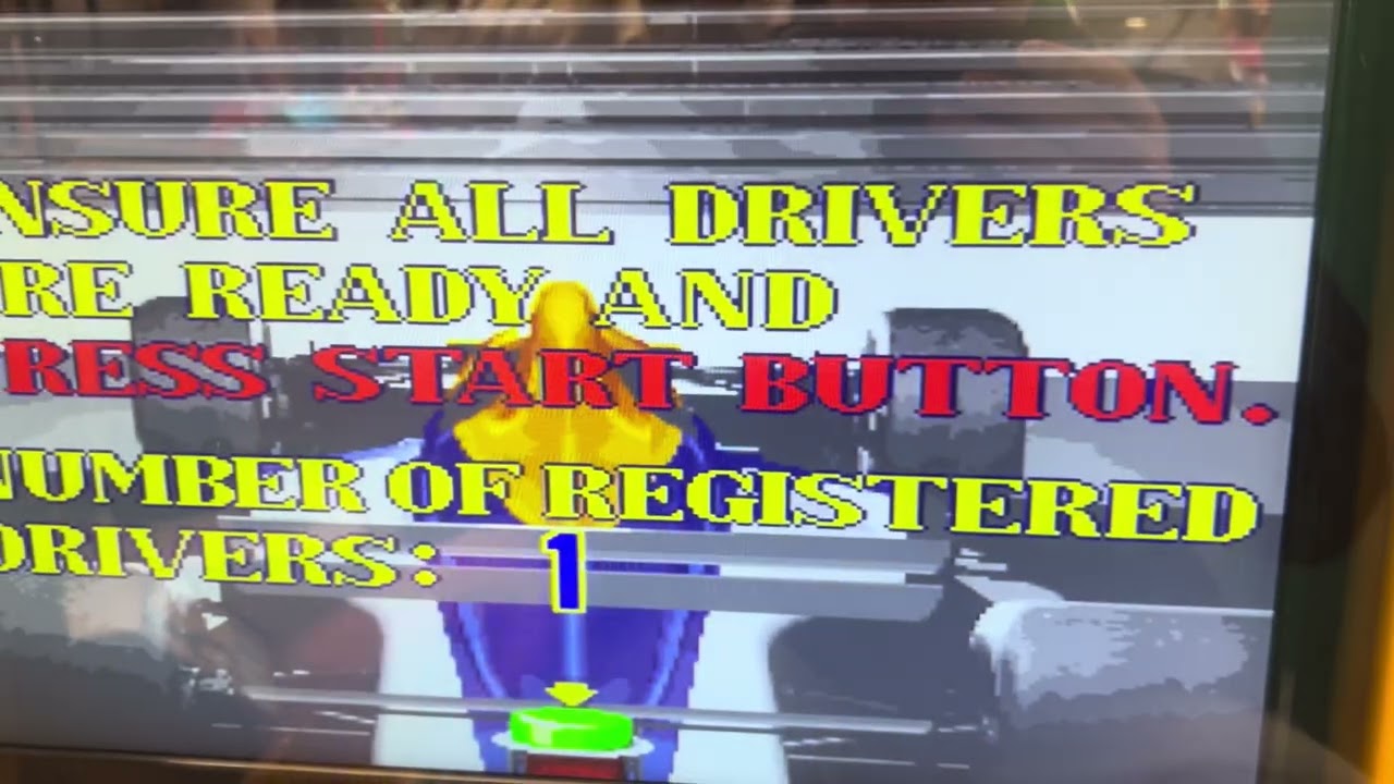 Jaleco 1990s Junior Grand Prix Star ll arcade game