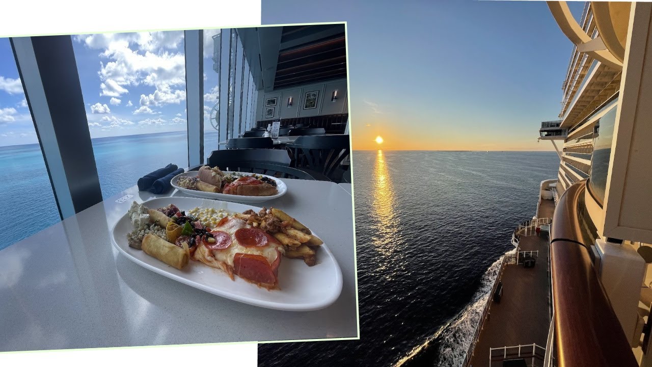 White night dinner & fun night on the ship MSC Seashore cruise vlog