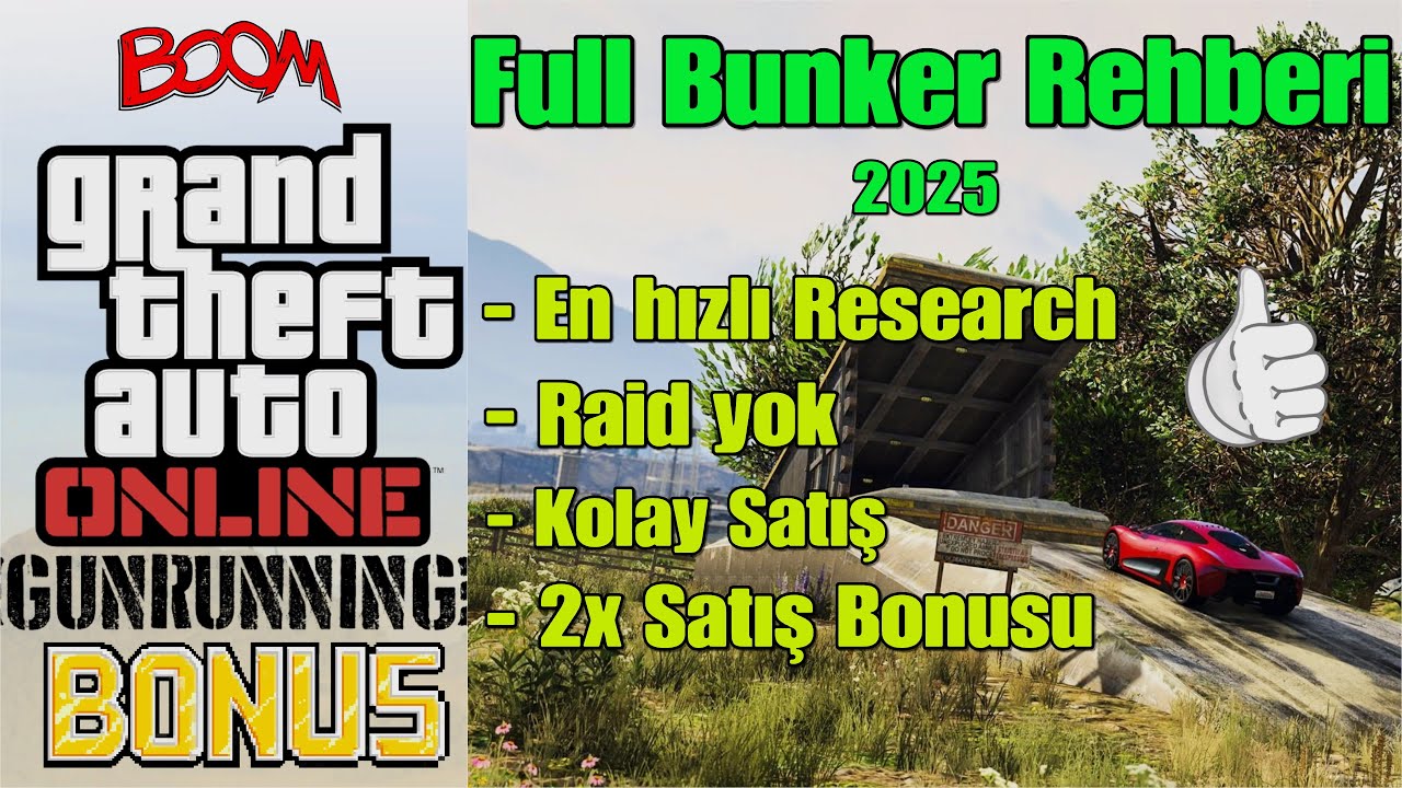 GTA 5 Online - Bunker Para Kazanma Rehberi | Bunker Resarch Nasıl Hızlı Yapılır?Satış Nasıl Yapılır?