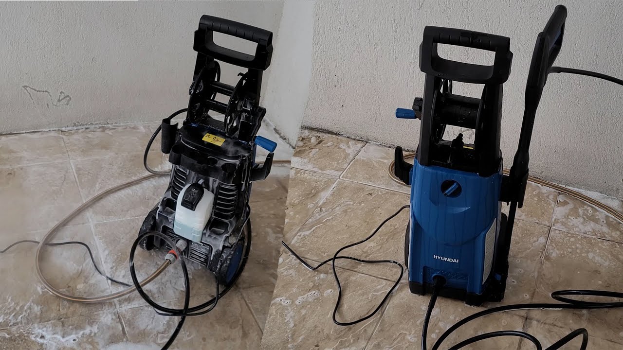 Hyundai High Pressure Washer ΗPW165B 2.2kW TESTING