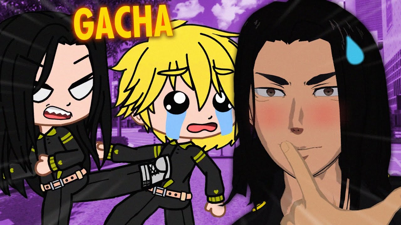 Baji REAGINDO a Gacha Studio em Tokyo Revengers Vr #2