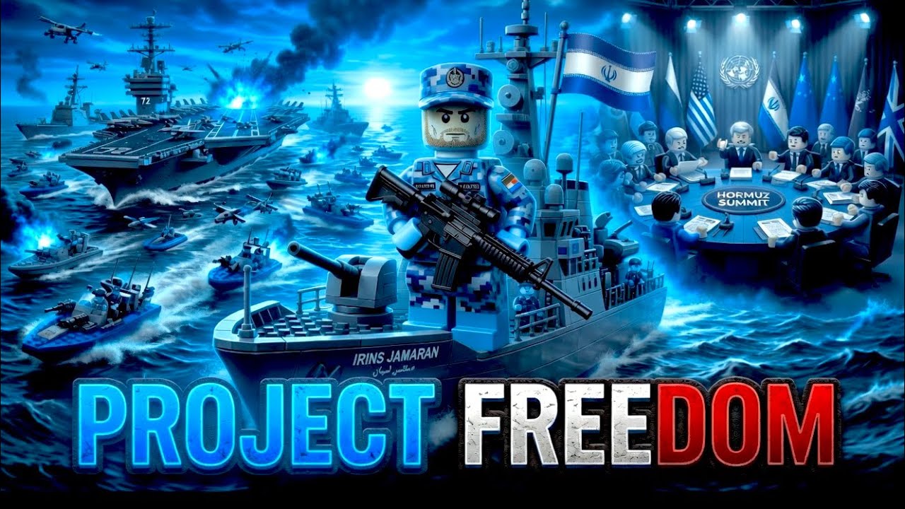 Trump&rsquo;s Project Freedom | The Iran Lego Rap | Full CGI Lego Animation