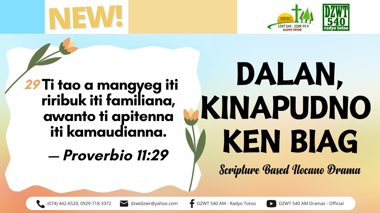 Dalan, Kinapudno ken Biag - January 15, 2025 #DZWTDramasOfficial