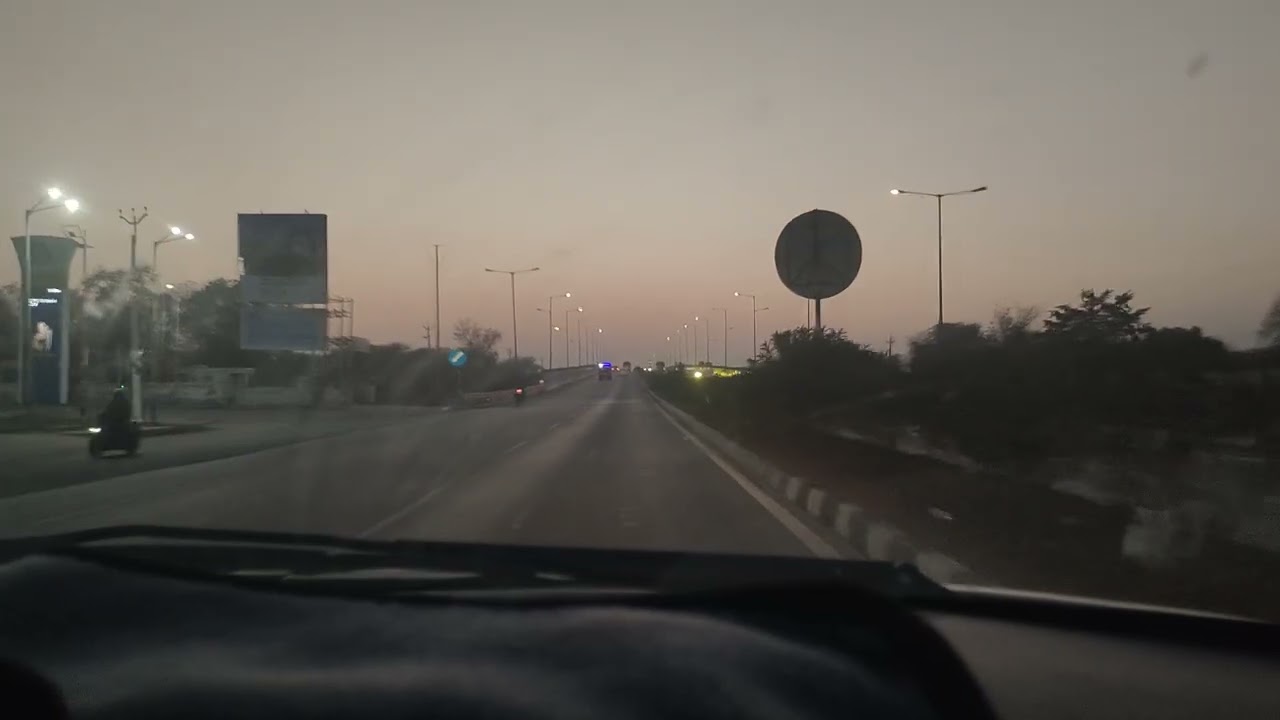 NH-7 Bhucho Outlet - Evening time