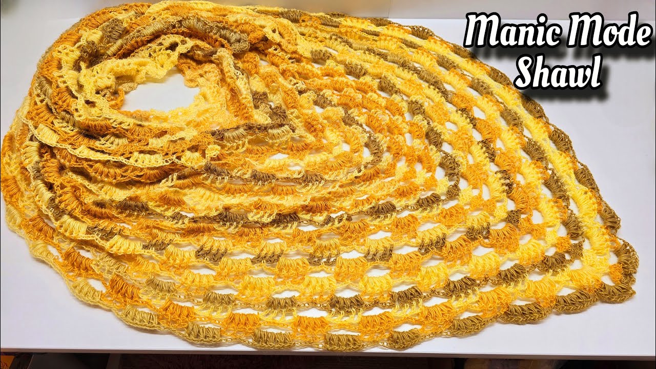 Crochet Shawl Pattern Via Tutorial - The Joy of Crochet