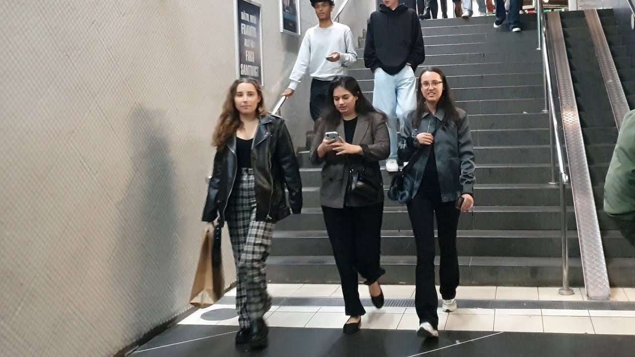 Sweden, Stockholm - Skanstull on Saturday evening 