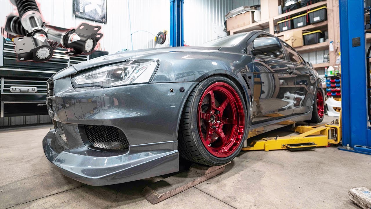 Crazy Wheel Setup for the Evo 10!