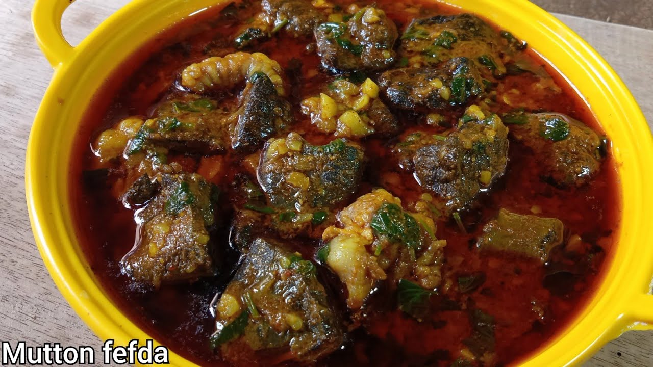 Masaledar Mutton fefda recipe|Mutton fefda recipe|Mutton fefda|Testy mutton fefda recipe