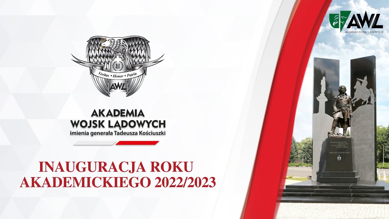 Inauguracja roku akademickiego 2022/2023 w Akademii Wojsk Lądowych