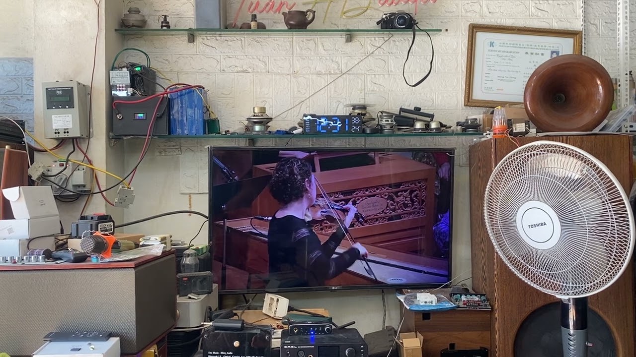 Bản giao hưởng hay quá … clip quay bằng iPhone 11 .loa isophon 40cm 