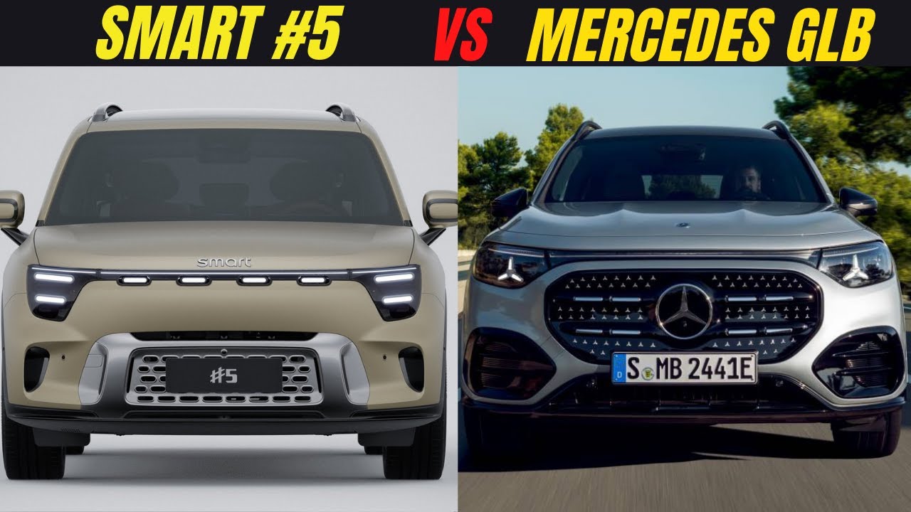 2026 Mercedes GLB Neu vs. Smart #5: Kompakter SUV-Duell