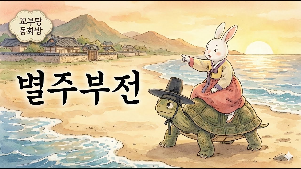 #9 별주부전 [전래동화] 어른과 아이 모두를 위한 따뜻한 옛날이야기 | 수면동화 🌙