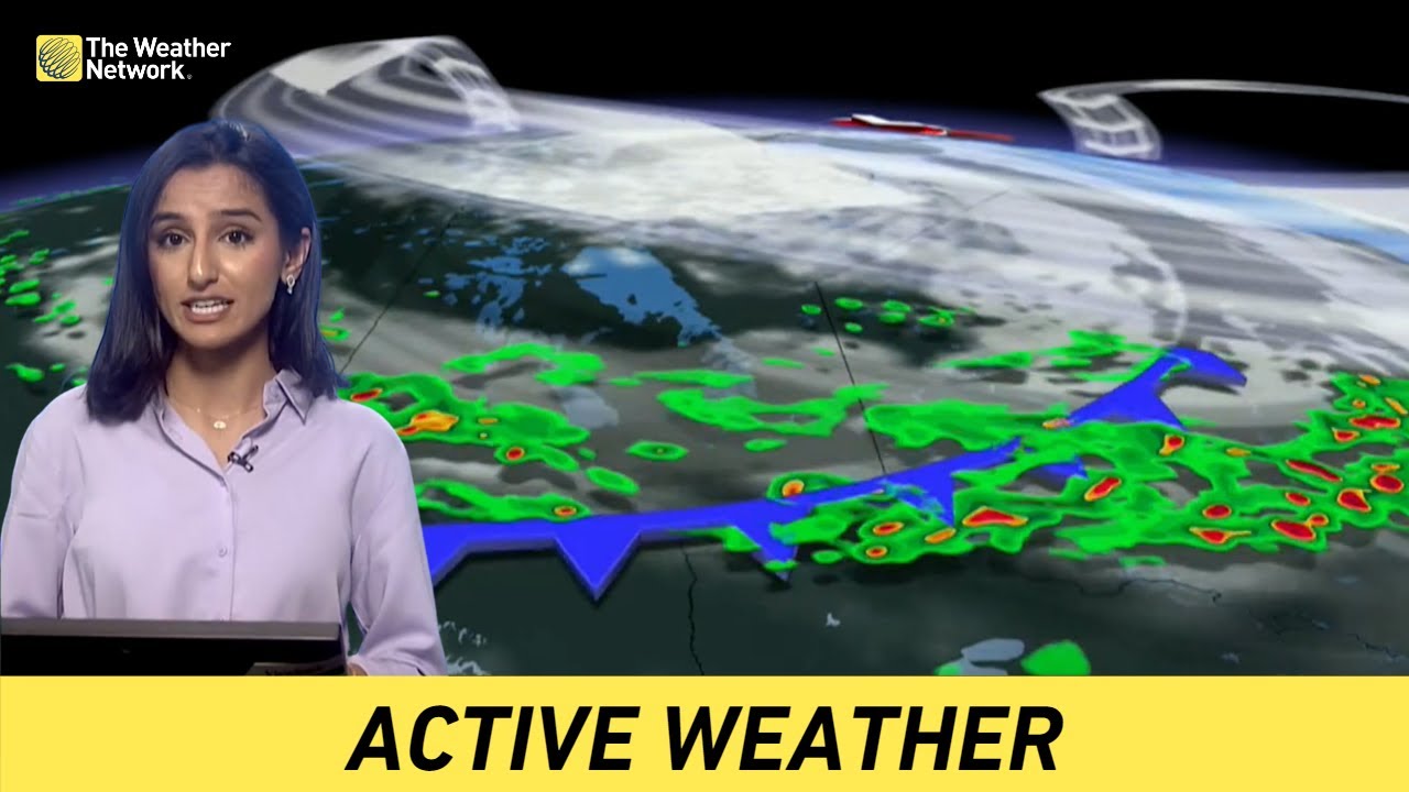 Cold Front Comes to Southern Manitoba Sparking Off Thunderstorms