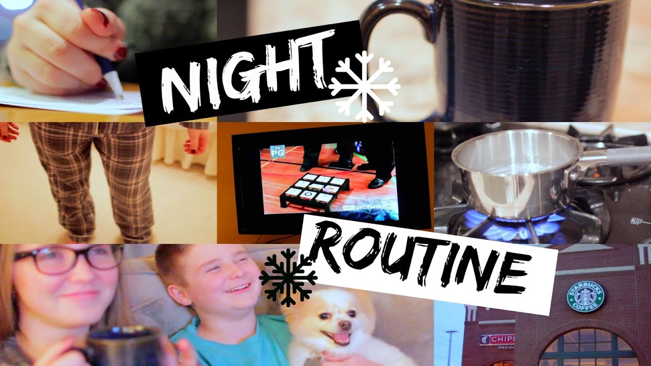Winter Night Routine | Kenzie Elizabeth
