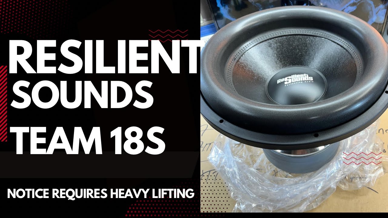 Resilient Sounds Team 18s Unboxing