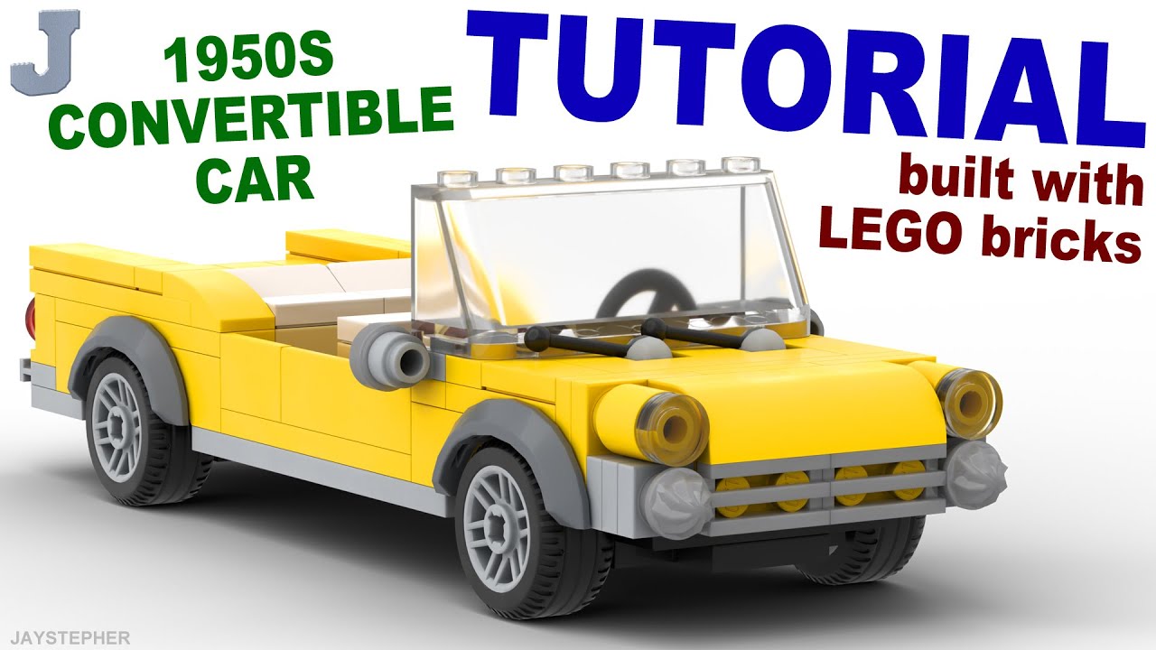 Как построить машину LEGO 1950-х годов своими руками