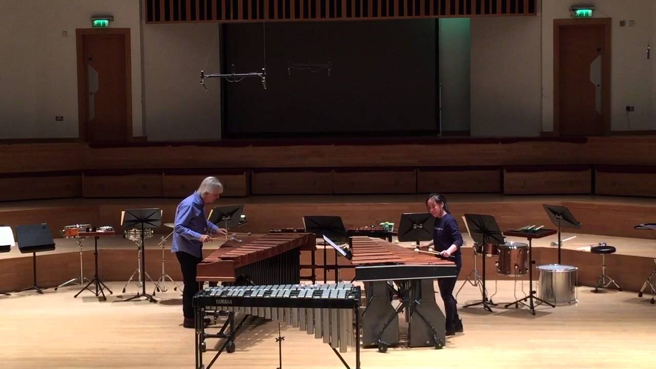 Brazilian Fantasy (Bach in Brazil) for Two Marimbas by Ney Rosauro