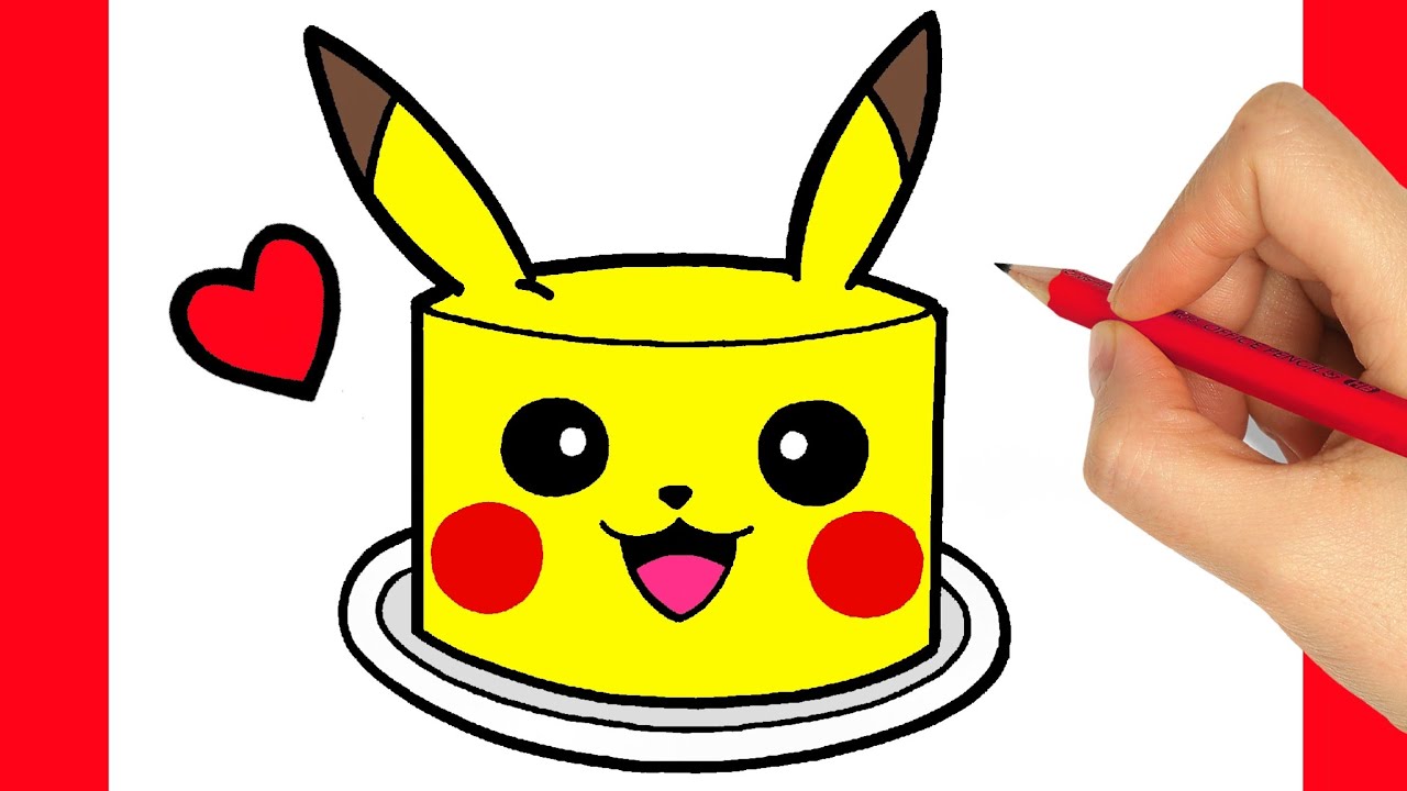 COMMENT DESSINER UN GÂTEAU - DESSINEZ UN GÂTEAU FACILE