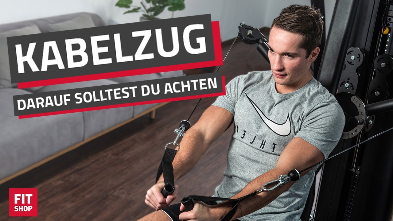 Kabelzug f&uuml;r Dein Home Gym: darauf solltest beim Kauf achten - Tipps f&uuml;r Fitnessger&auml;te zu Hause