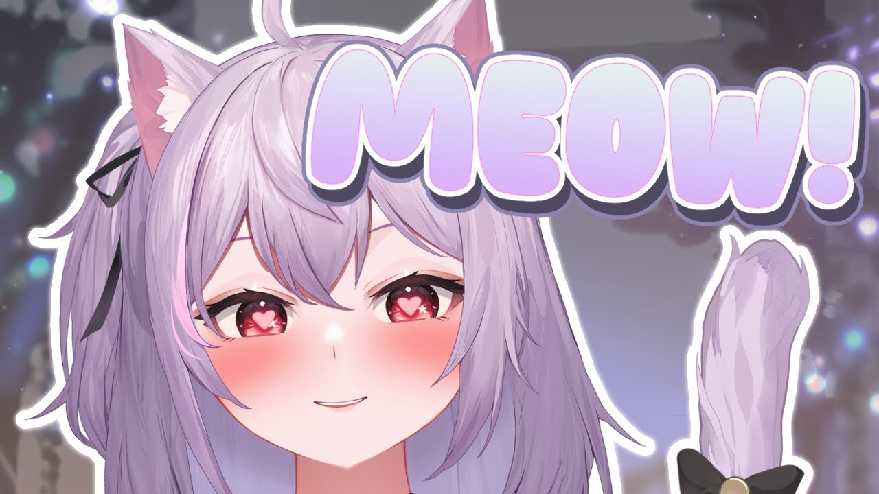【ASMR】Meow~! Kitty Cuddles, Cute Sounds, Soft Triggers & Tapping Dreamland ☁️✨ 2 Hours